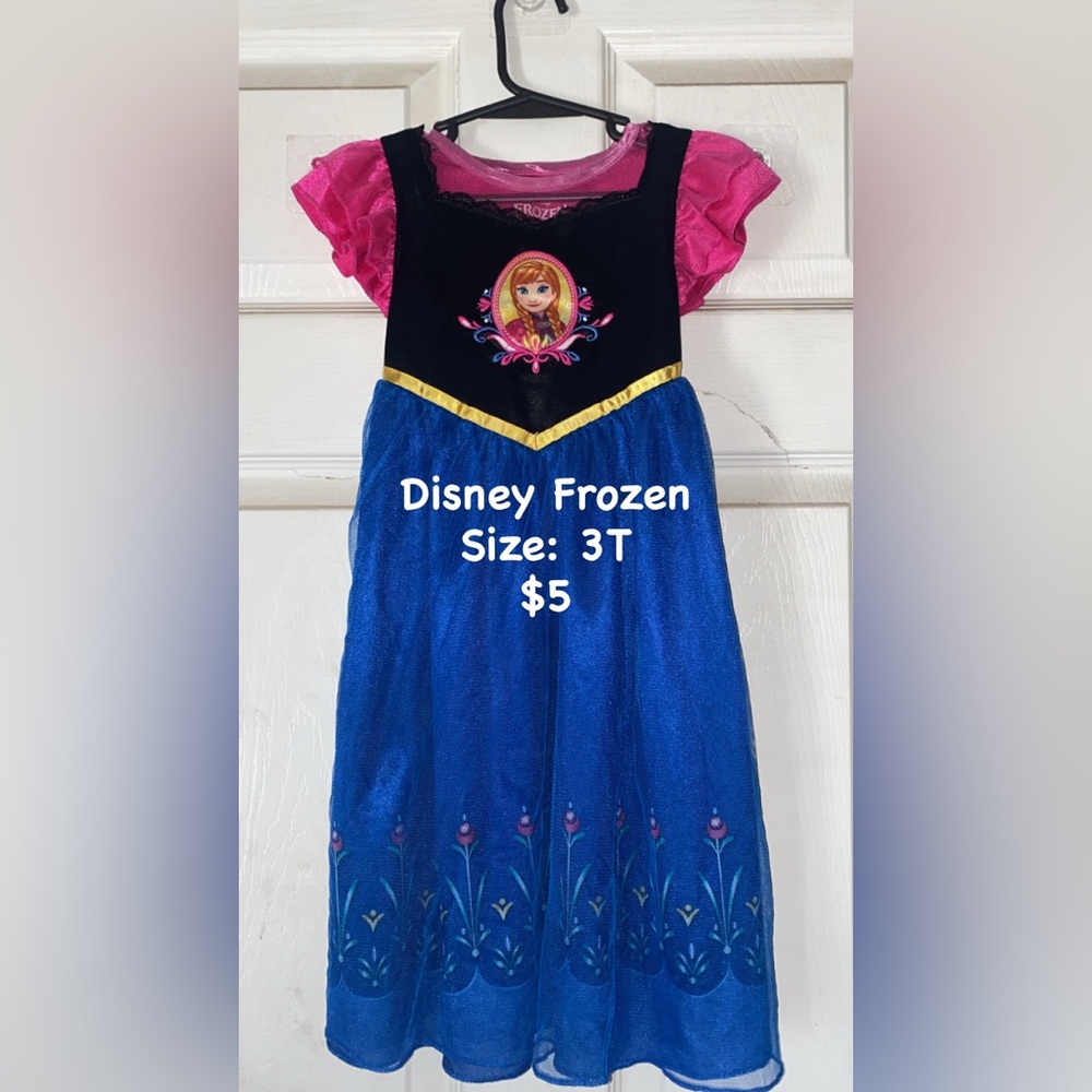 Disney Frozen Blue and Pink Dress